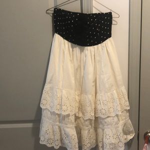 Anthropologie Zehavale ruffle and dot dress